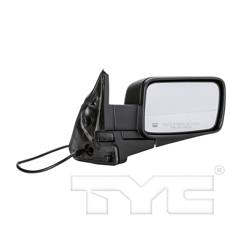 Jeep Passenger Side Mirror with OEM #  55396636AD TYC #  4150041