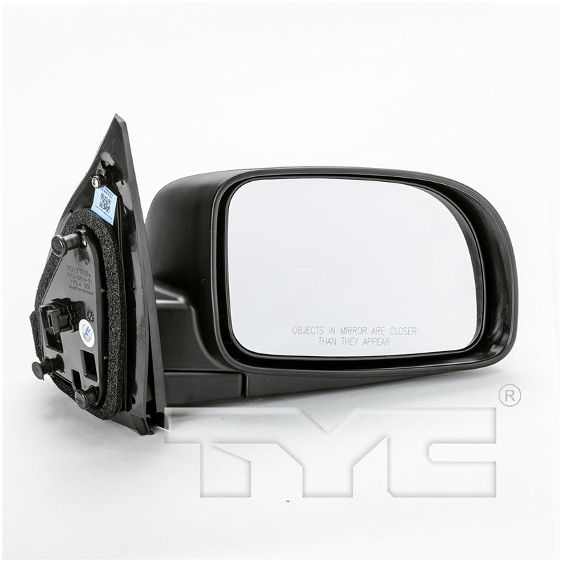 Hyundai Passenger Side Mirror with OEM #  87620-0W110 TYC #  7750031