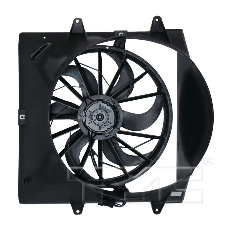 TYC Cooling Fan Assembly for Jeep Grand Cherokee 2004 wo Tow OEM # 52079528AD