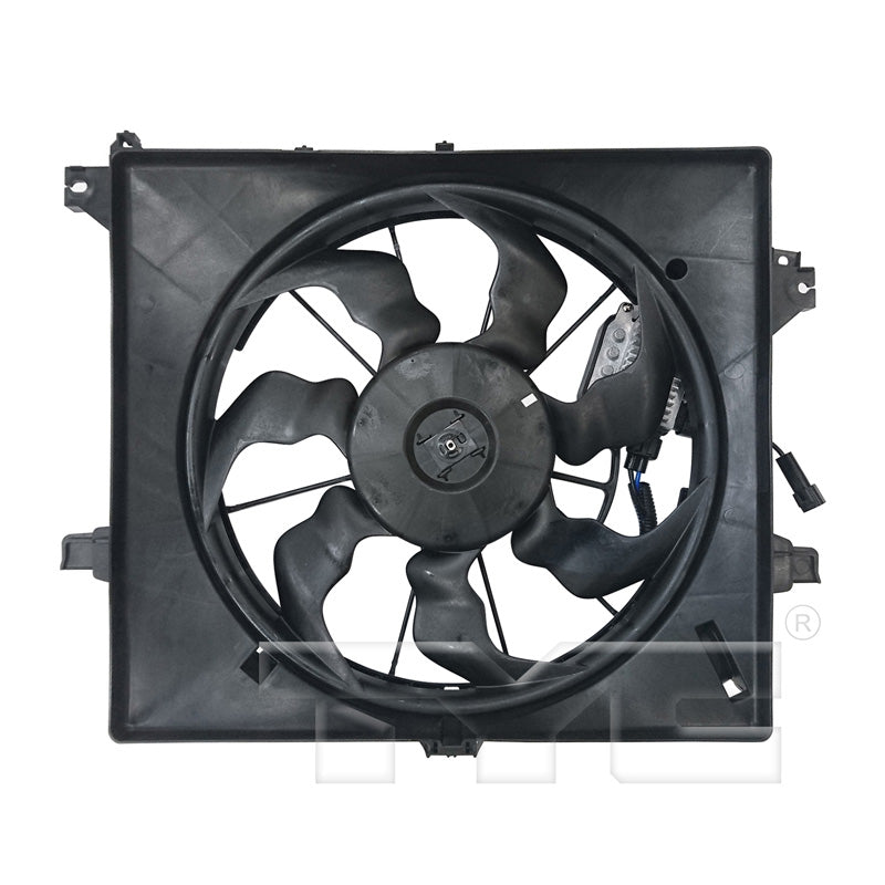 TYC Cooling Fan Assembly for Kia Forte Koup 2014-2016 See Note OE# 25380-A7000