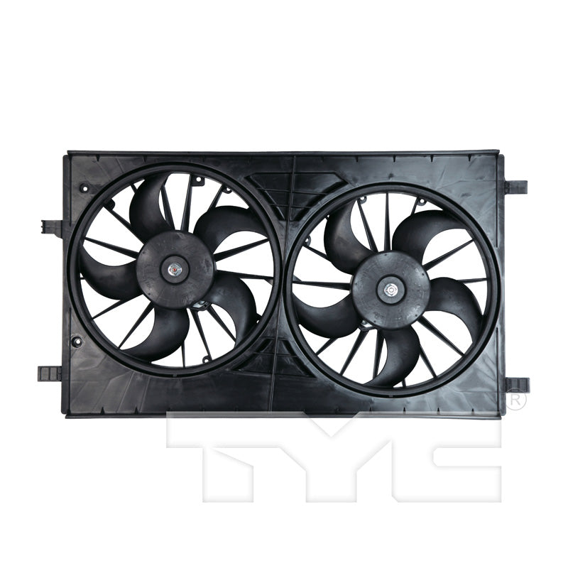 TYC Cooling Fan Assembly for Jeep Patriot 2007-2017 OEM # 68002661AA