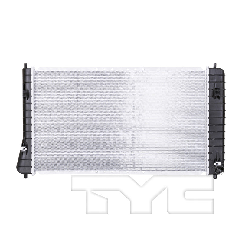 Chevrolet Pontiac Radiator with OEM #  89018667 TYC #  1687