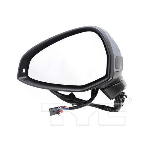 Audi Driver Side Mirror with OEM #  8W0857527AGRU TYC #  8300162