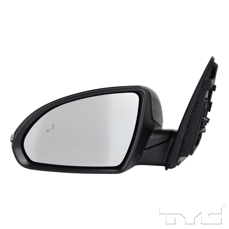 Kia Driver Side Mirror with OEM #  87610 D5150 TYC #  8170872