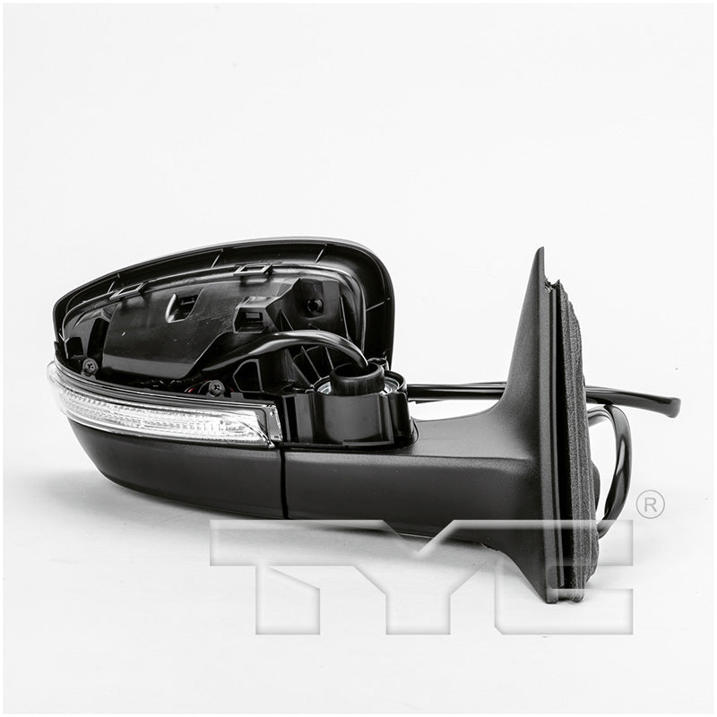 Volkswagen Passenger Side Mirror with OEM #  561 857 508 R 9B9 TYC #  8620251