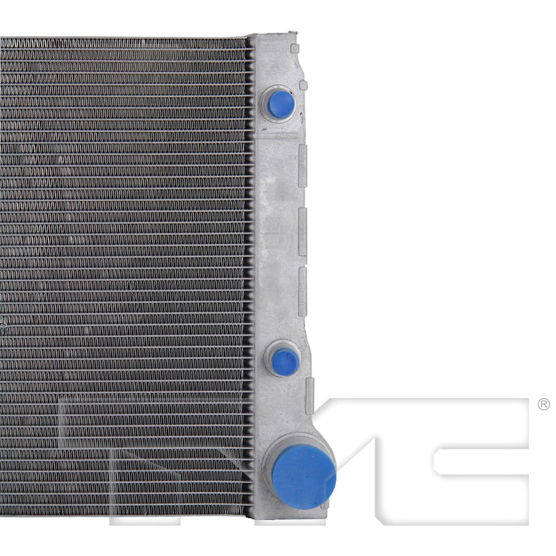 BMW Radiator with OEM #  17 11 8 615 454 TYC #  13750