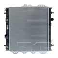 Chrysler Radiator with OEM #  5096190AA TYC #  2677
