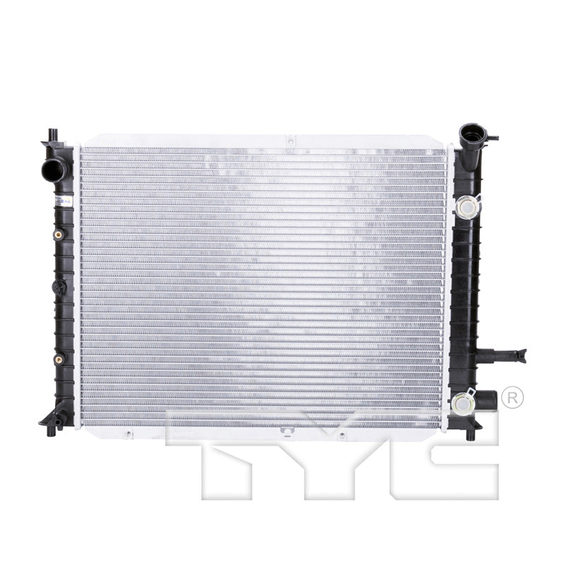 Ford Mercury Radiator with OEM #  F5CZ 8005 A TYC #  1273