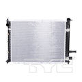 Ford Mercury Radiator with OEM #  F5CZ 8005 A TYC #  1273