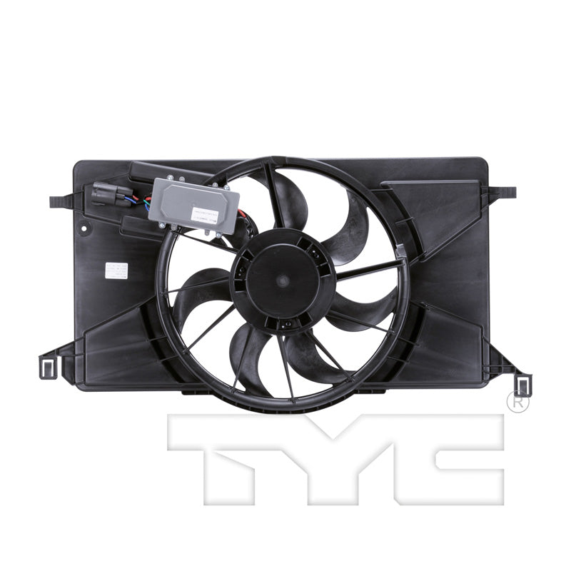 TYC Cooling Fan Assembly for Ford Focus 2012-2018 OEM # BV6Z-8C607-K