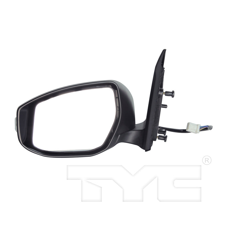 Nissan Driver Side Mirror with OEM #  96302-3SG0C TYC #  5750532