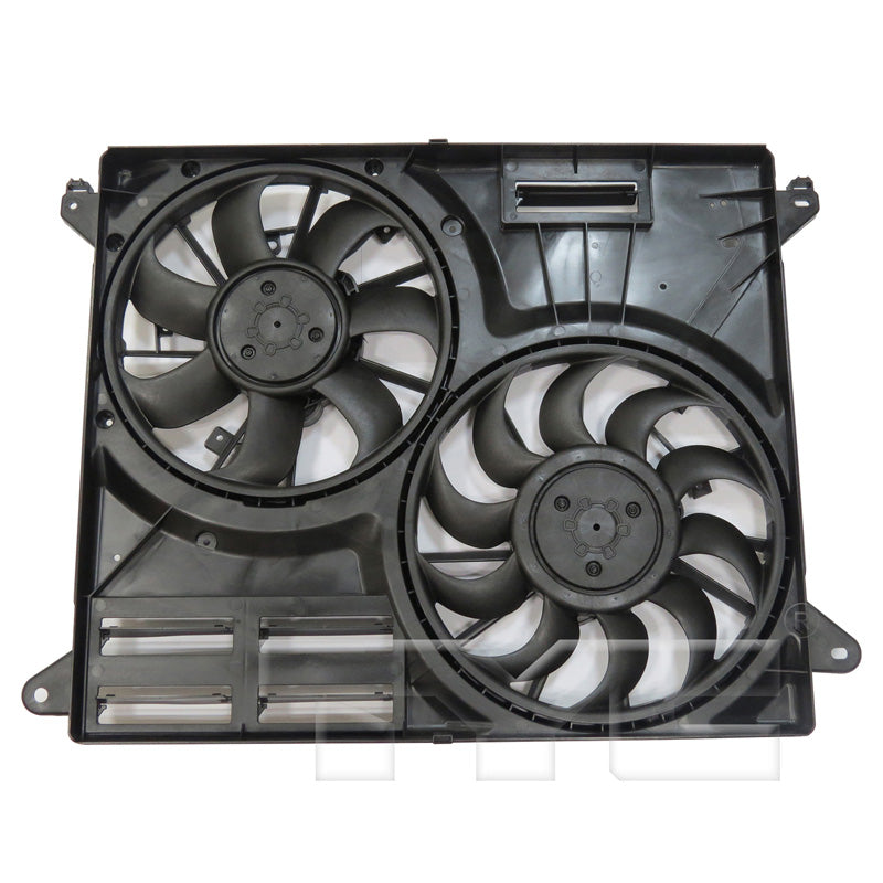 TYC Cooling Fan Assembly for Lincoln MKX 2016-2018 wo Tow OEM # F2GZ 8C607 E