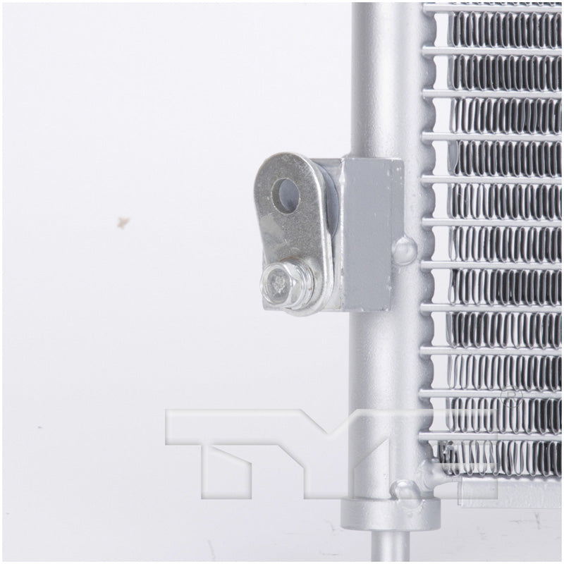Nissan A/C Condenser with OEM # 92100-ZE80A TYC #  3628