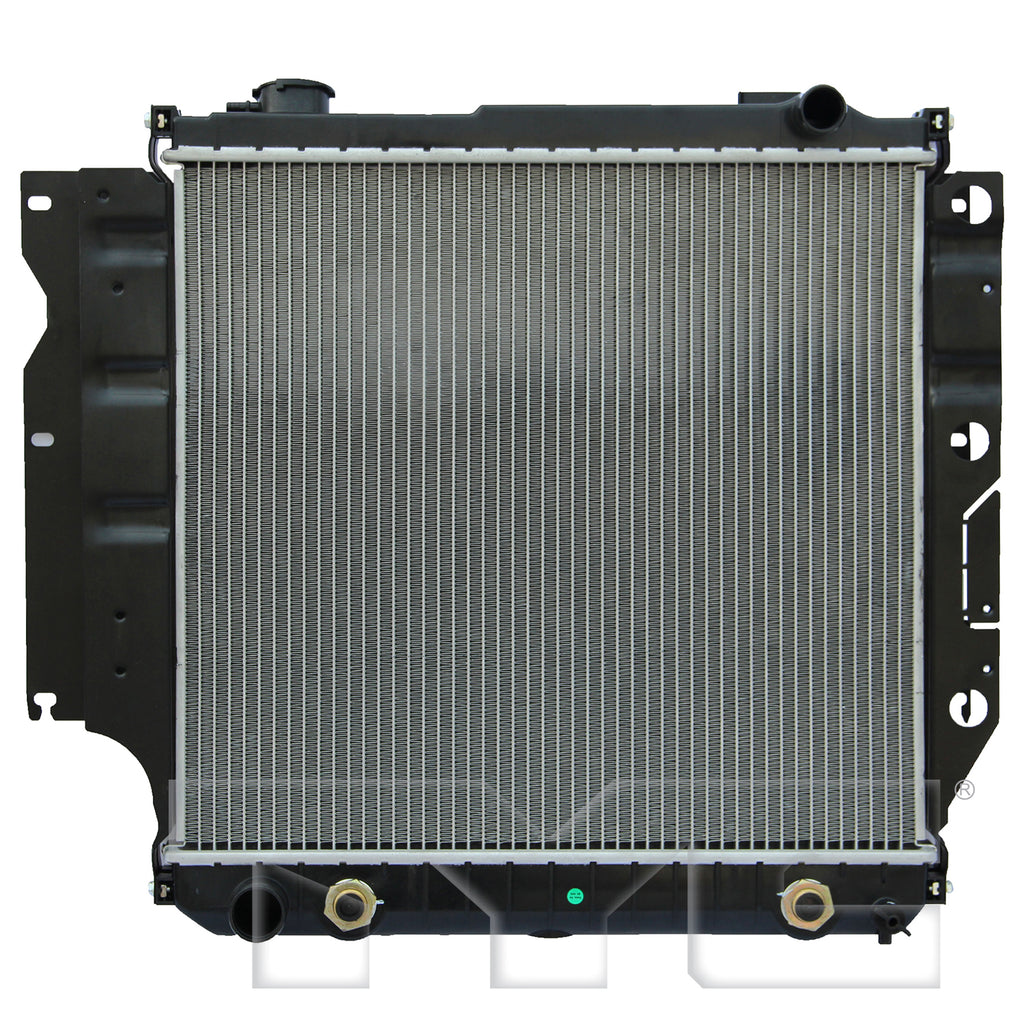 Jeep Radiator with OEM #  55037653AC TYC #  2841