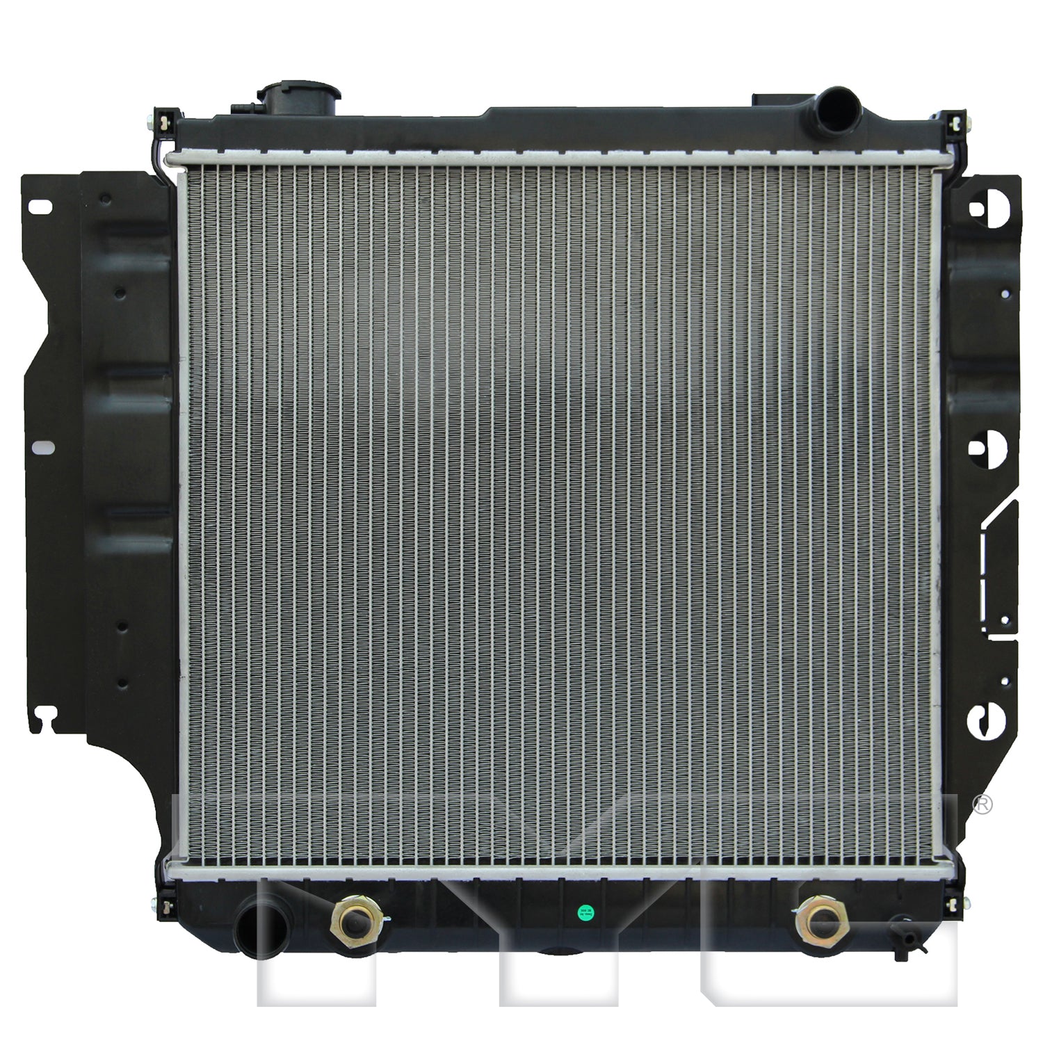 Jeep Radiator with OEM #  55037653AC TYC #  2841