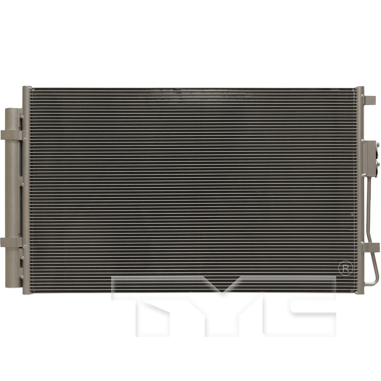 Hyundai A/C Condenser with OEM # 97606-2W501 TYC #  4227