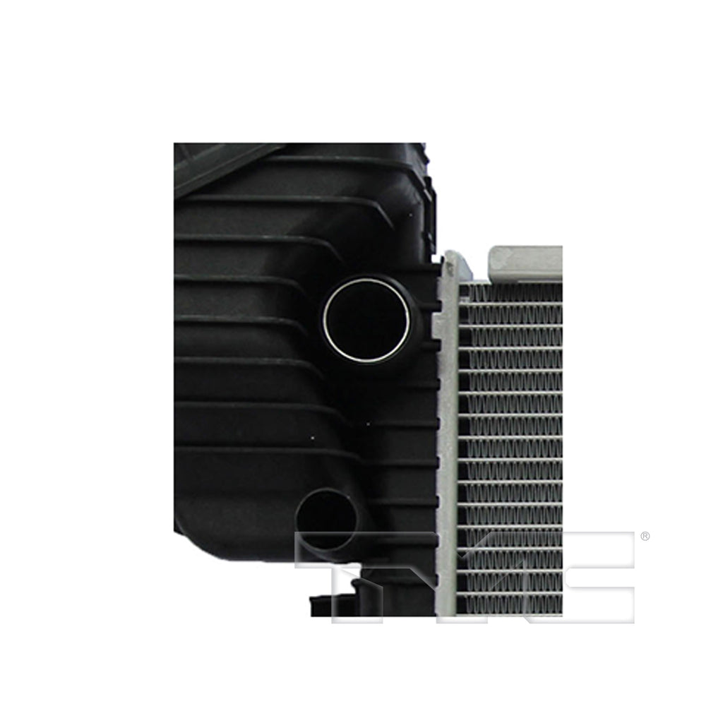 Dodge Radiator with OEM #  5104117AA TYC #  2796