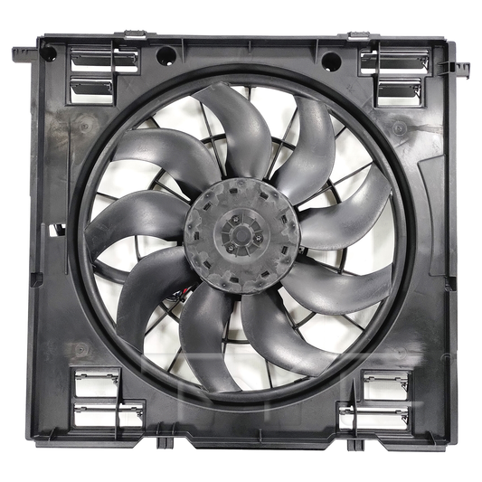 TYC Cooling Fan Assembly for BMW X4 2019-2025 OEM # 17 11 8 642 750