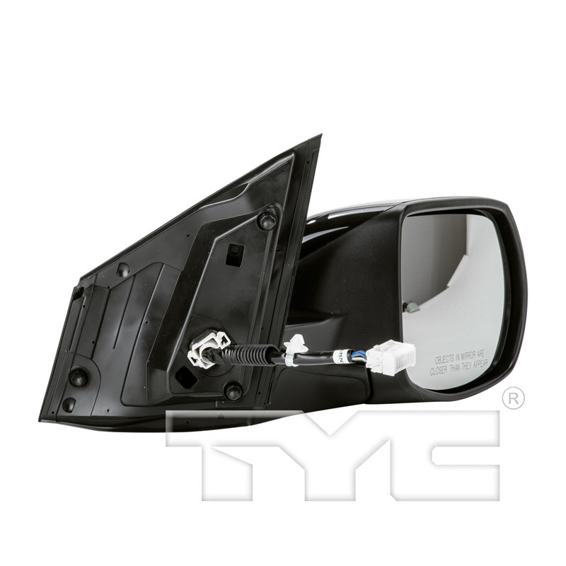 Honda Passenger Side Mirror with OEM #  76201-T0A-A11ZC TYC #  4750431