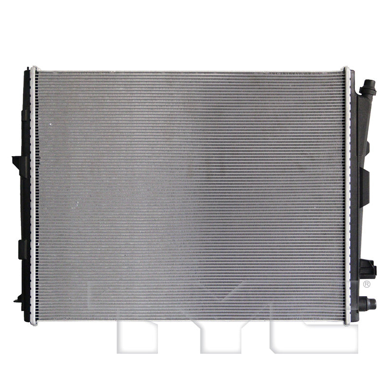 BMW Radiator with OEM #  17 11 8 666 811 TYC #  13845