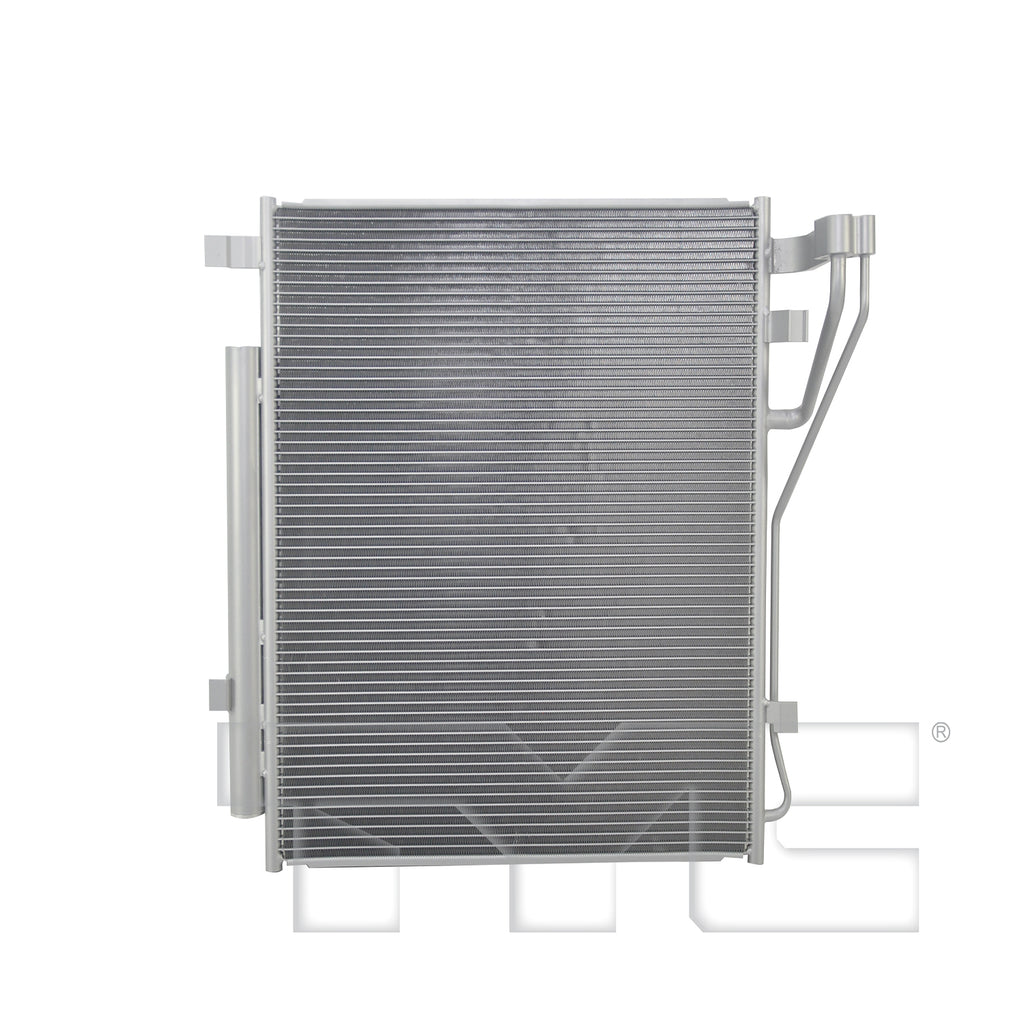 Hyundai A/C Condenser with OEM # 97606-L1960 TYC #  30252