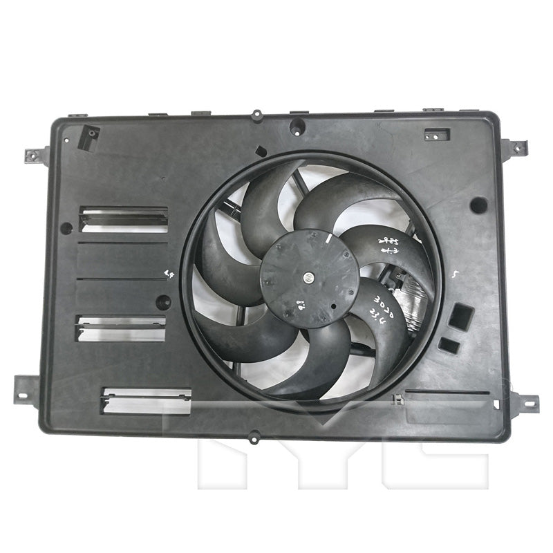 TYC Cooling Fan Assembly for Volvo XC60 2015-2017 w/ Single Fan OEM # 31368867
