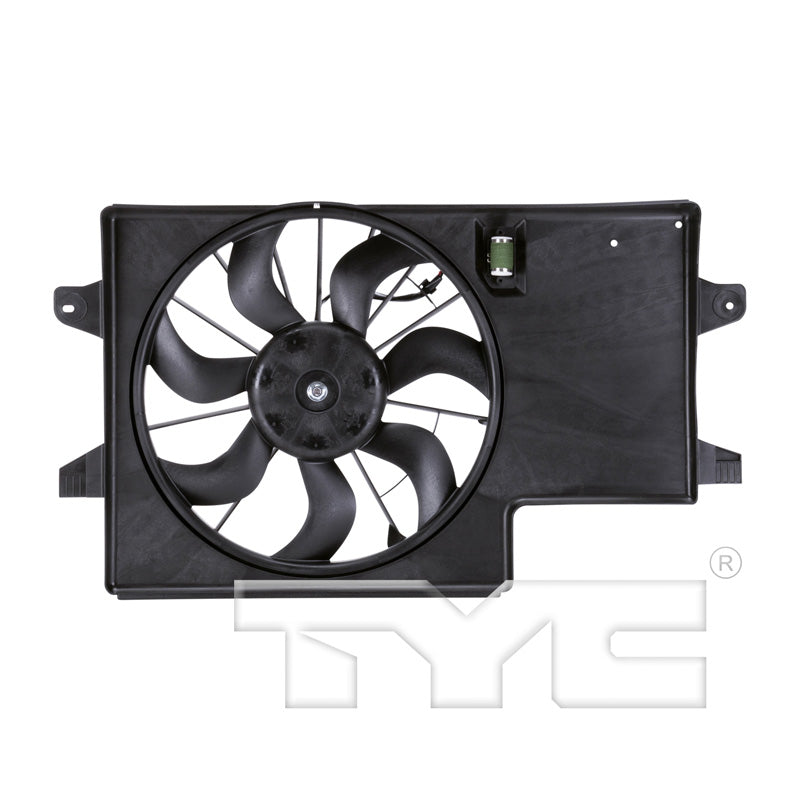TYC Cooling Fan Assembly for Ford Focus 2008-2011 OEM # 8S4Z 8C607 A