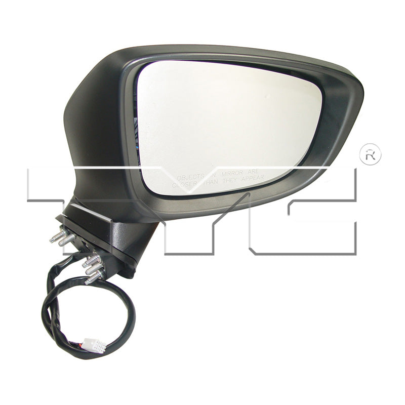 Mazda Passenger Side Mirror with OEM #  GHP9-69-122B TYC #  6110331