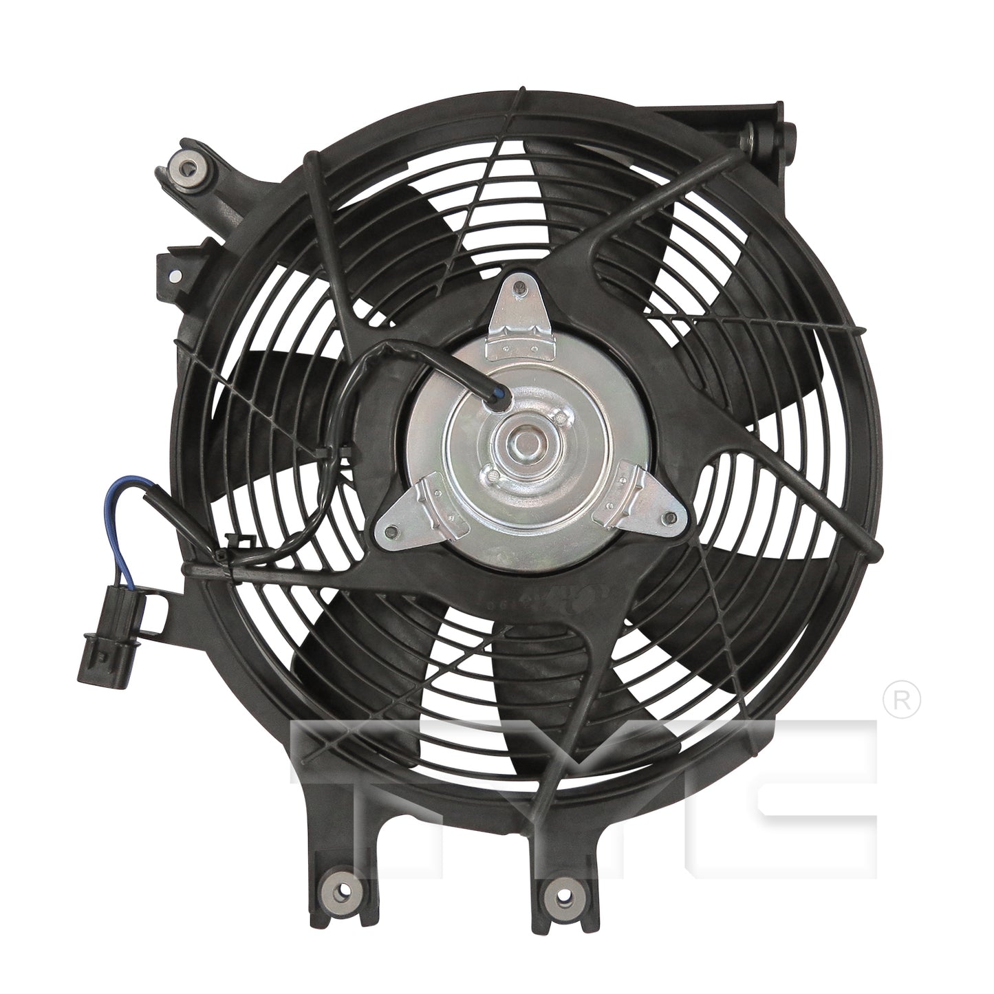 TYC Cooling Fan Assembly for Mitsubishi Montero Sport 1998-2004 OEM # MR315449