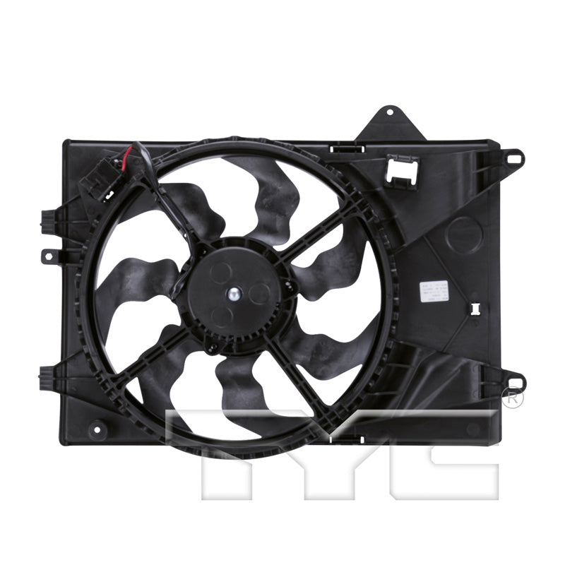 TYC Cooling Fan Assembly for Chevrolet Sonic 2012-2016 w/ A/C OEM # 94509632