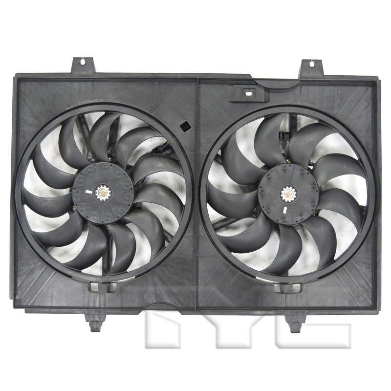 TYC Cooling Fan Assembly for Nissan NV200 2013-2021 OEM # 19316315