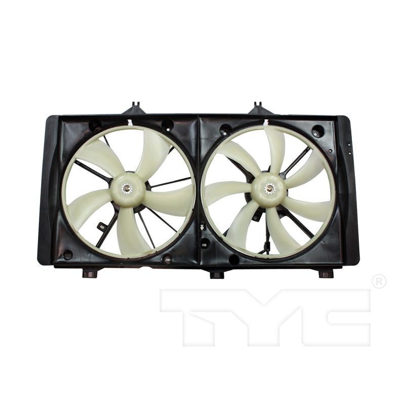 TYC Cooling Fan Assembly for Toyota Venza 2009-2015 wo Tow OEM # 16361-0V400