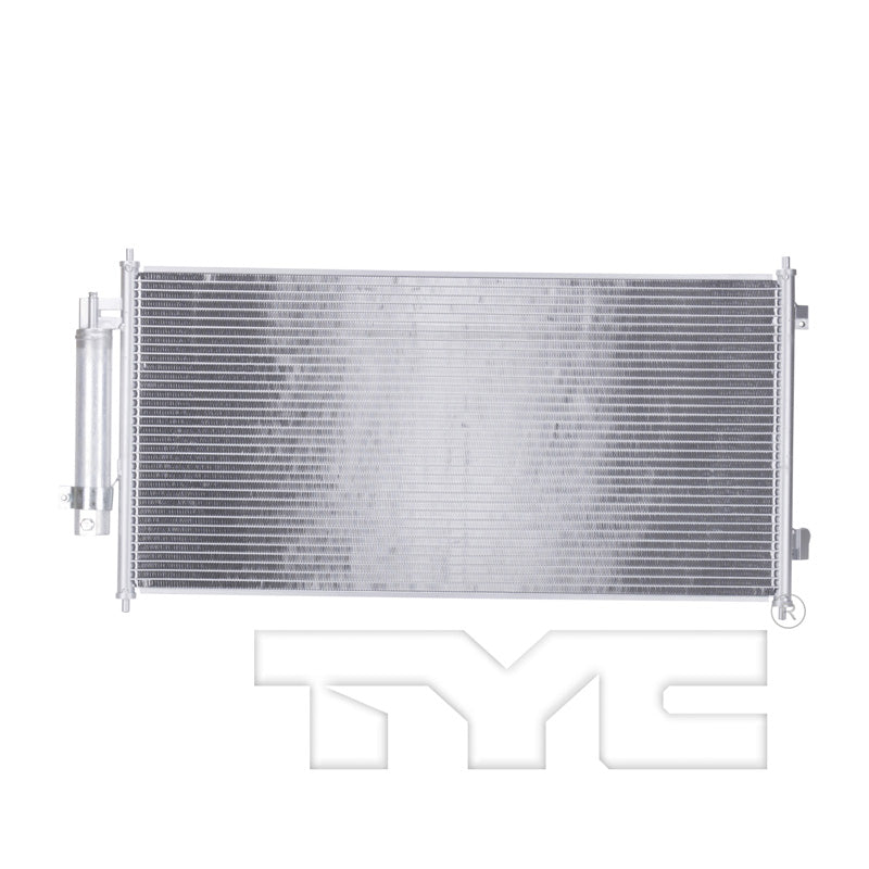Nissan A/C Condenser with OEM # 92100-ZE80A TYC #  3628