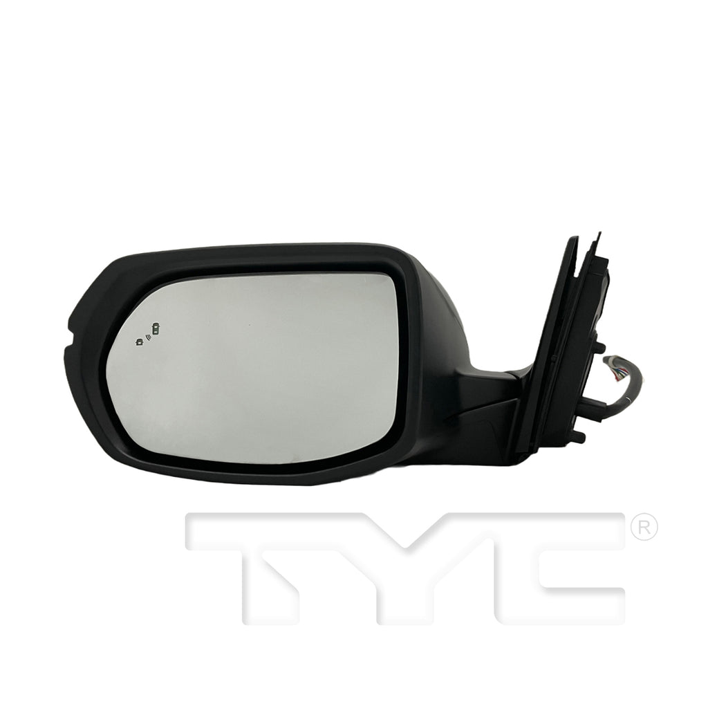 Honda Driver Side Mirror with OEM #  76258-TLA-A32 TYC #  4750792
