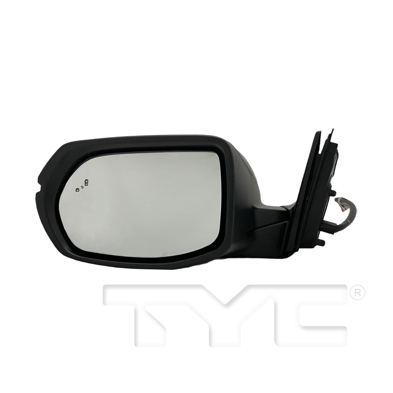 Honda Driver Side Mirror with OEM #  76258-TLA-A32 TYC #  4750792