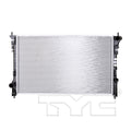 Ford Lincoln Radiator with OEM #  7T4Z 8005 B TYC #  2936