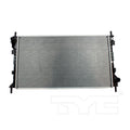 Ford Radiator with OEM #  9T1Z 8005 B TYC #  13184
