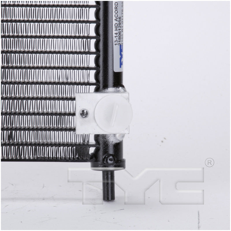 Honda A/C Condenser with OEM # 80110-T2F-A01 TYC #  4165