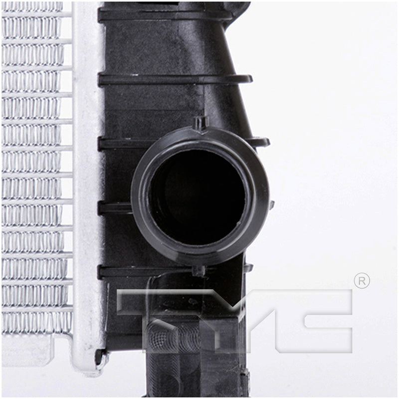 Fiat Radiator with OEM #  55111352AA TYC #  13245