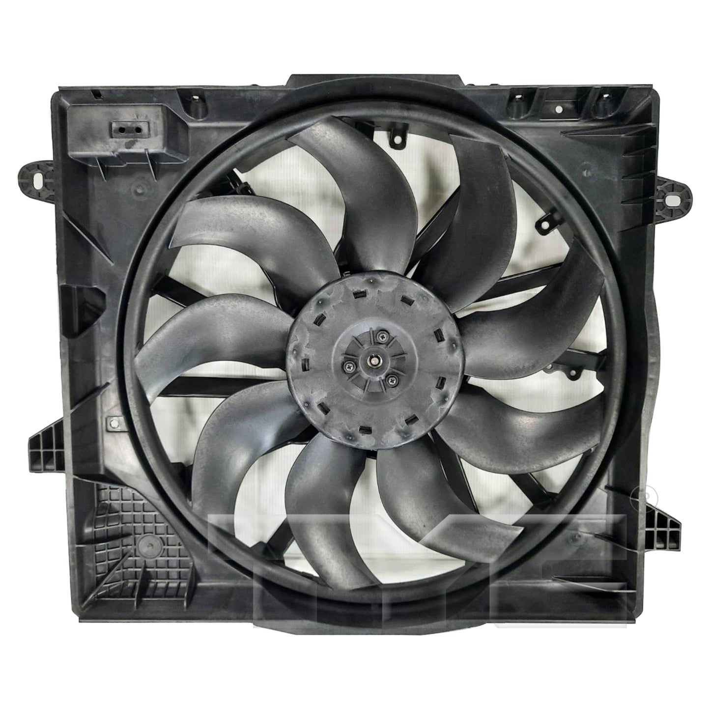 TYC Cooling Fan Assembly for Jeep Gladiator 2020-2025 Type 1 OEM # 68282799AB