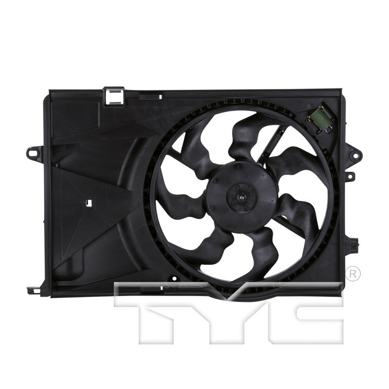 TYC Cooling Fan Assembly for Chevrolet Sonic 2012-2020 OEM # 95080114