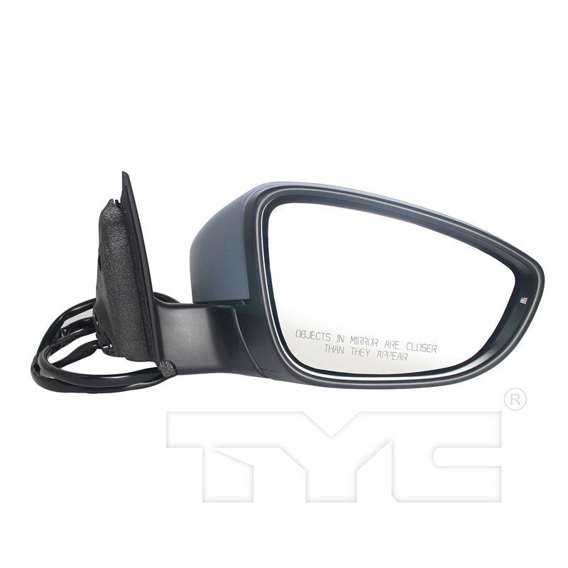 Volkswagen Passenger Side Mirror with OEM #  561 857 508 BD 9B9 TYC #  8620341