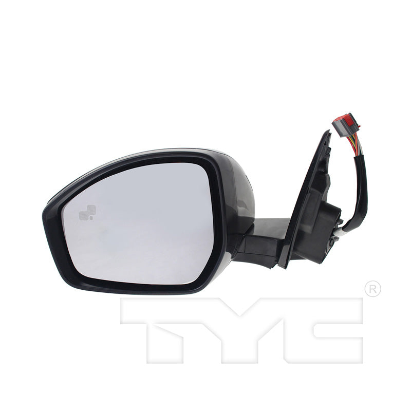 Jaguar Driver Side Mirror with OEM #  T4A3854LML TYC #  9000042