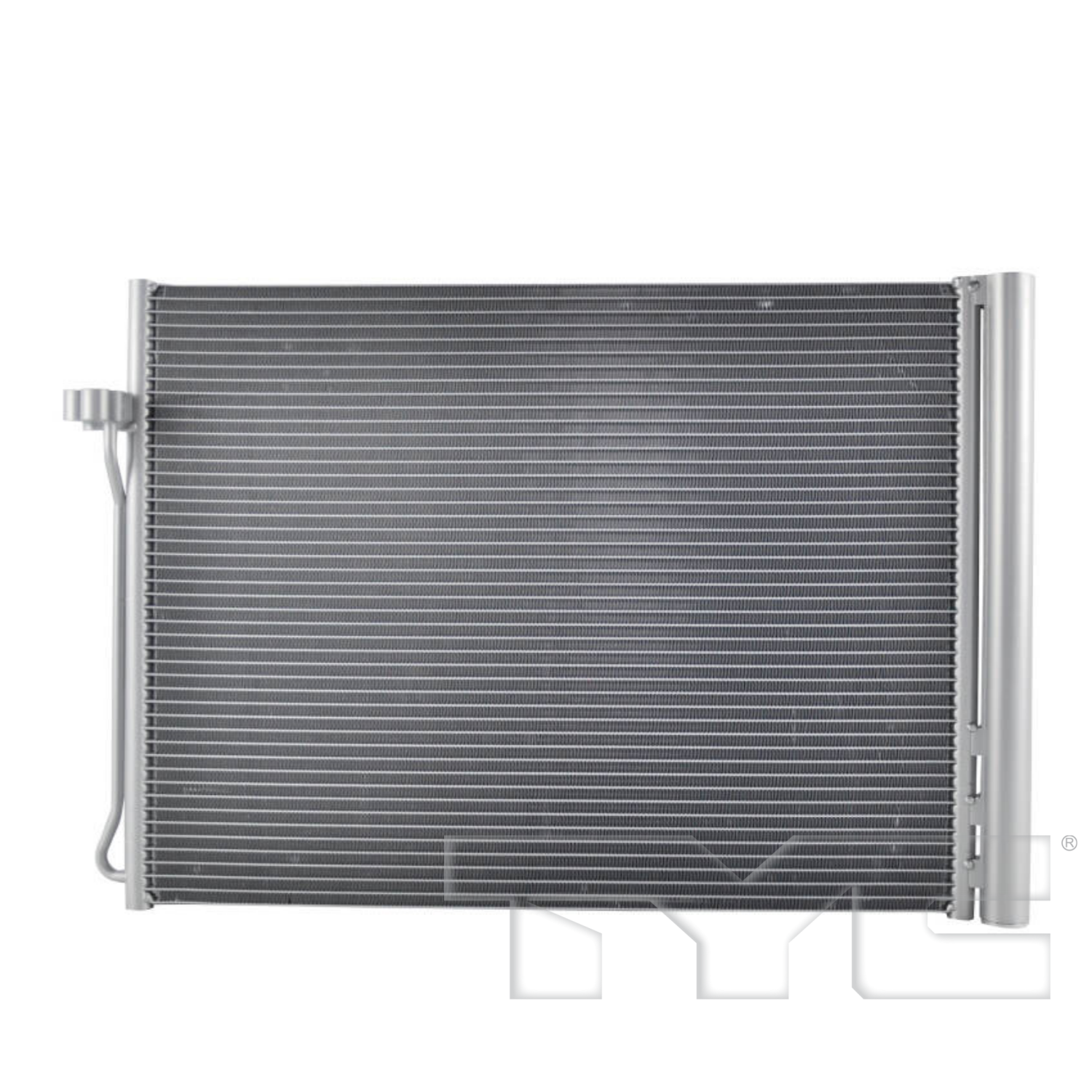 BMW A/C Condenser with OEM # 64 50 9 239 992 TYC #  3738