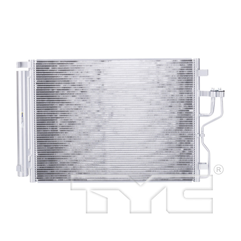 Kia A/C Condenser with OEM # 97606 2S001 TYC #  3993