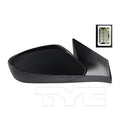 Hyundai Passenger Side Mirror with OEM #  87620-3X680 TYC #  7710641