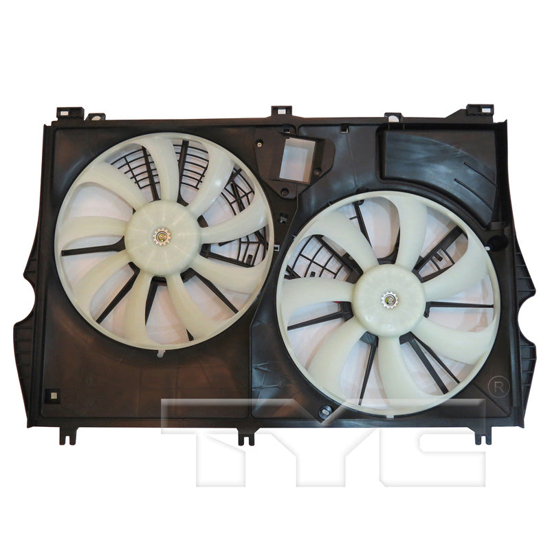 TYC Cooling Fan Assembly for Lexus RX350L 2018-2022 w/ TOC OEM # 16361-0P400