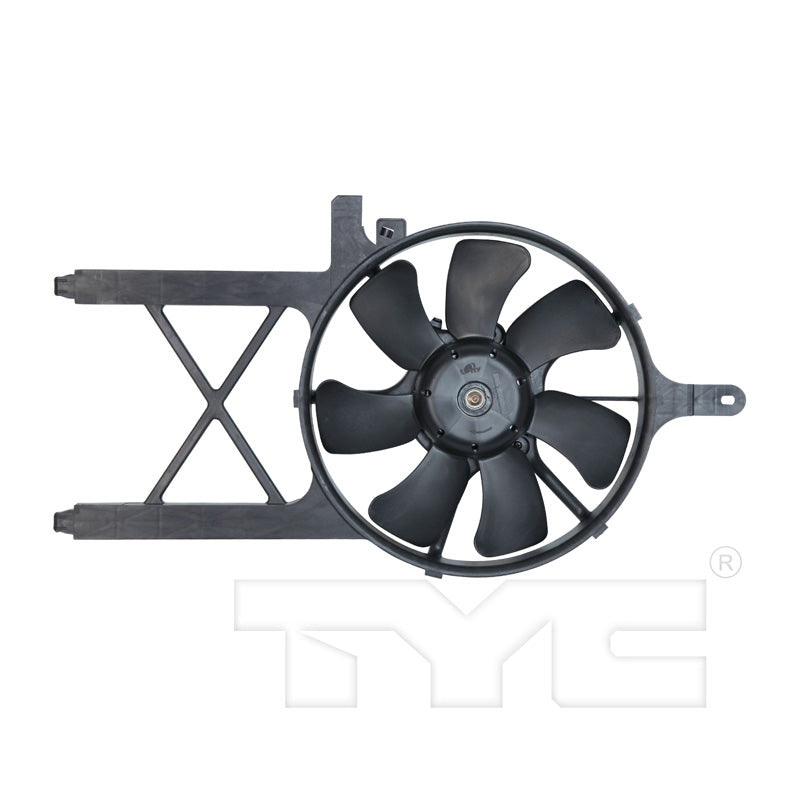 TYC Cooling Fan Assembly for Nissan Frontier 2005-2021 OEM # 92120-ZL00A