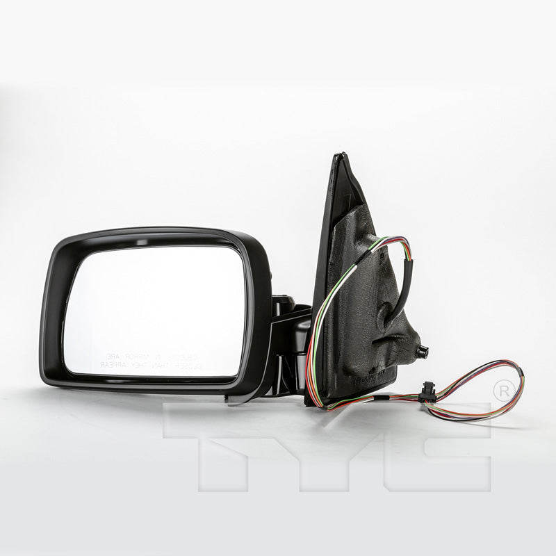 BMW Driver Side Mirror with OEM #  51 16 7 039 913 TYC #  8530052