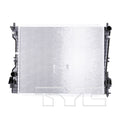 Ford Radiator with OEM #  9R3Z 8005 B TYC #  2789